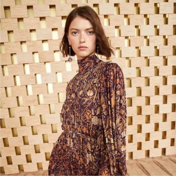 NWT ULLA JOHNSON Wilhemina Dress Size M - Picture 8 of 9